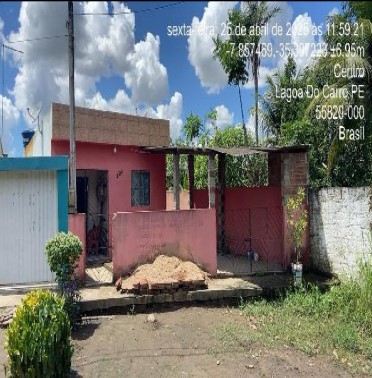 Casa - Venda, CEP: 55820-000, LAGOA DO CARRO, PE