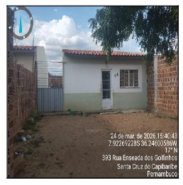 Casa - Venda, BELA VISTA, SANTA CRUZ DO CAPIBARIBE, PE